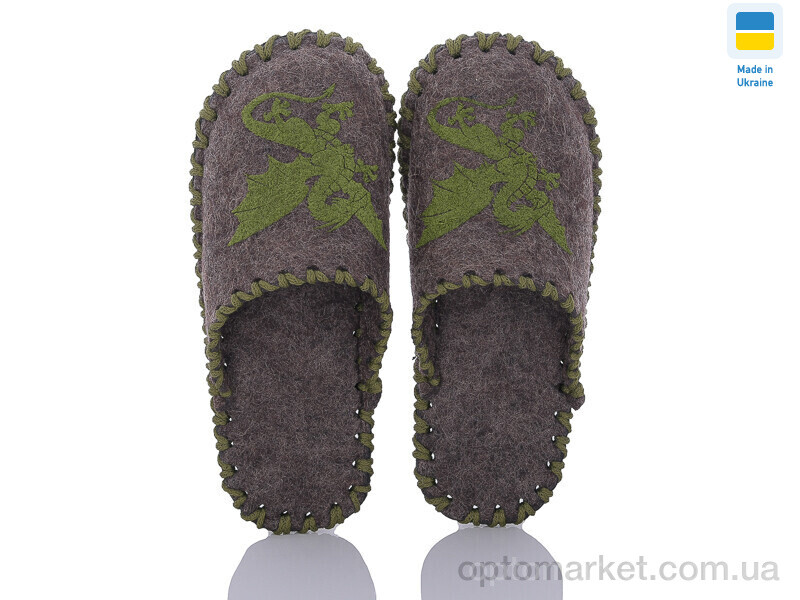 Купить Капці чоловічі 347M коричневий Vends, фото 2