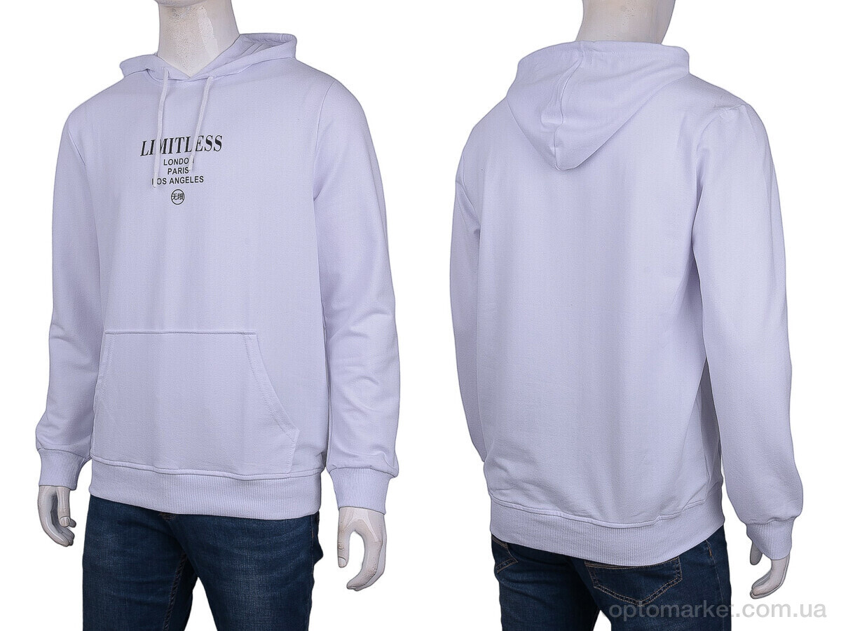 Купить Батник чоловічі 3482-LS7 white Intellectual білий, фото 3