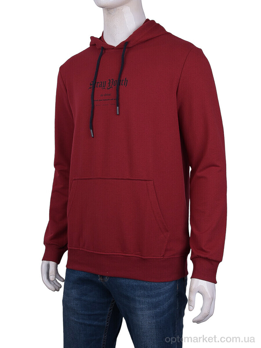 Купить Батник чоловічі 3482-SD1 bordo Intellectual бордовий, фото 1