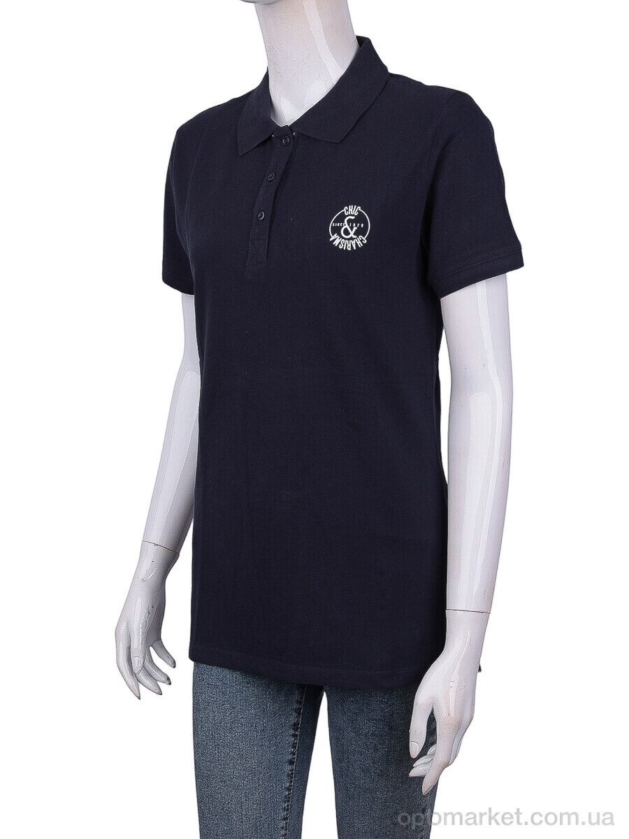 Купить Футболка жіночі 3489-01058-1 navy Chic&Charisma синій, фото 1