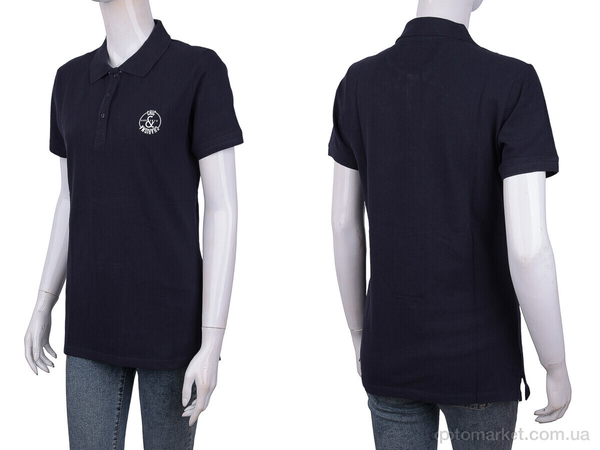 Купить Футболка жіночі 3489-01058-1 navy Chic&Charisma синій, фото 3