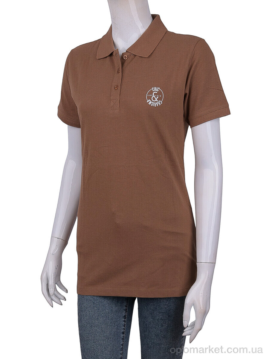 Купить Футболка жіночі 3489-01058-2 brown Chic&Charisma коричневий, фото 1