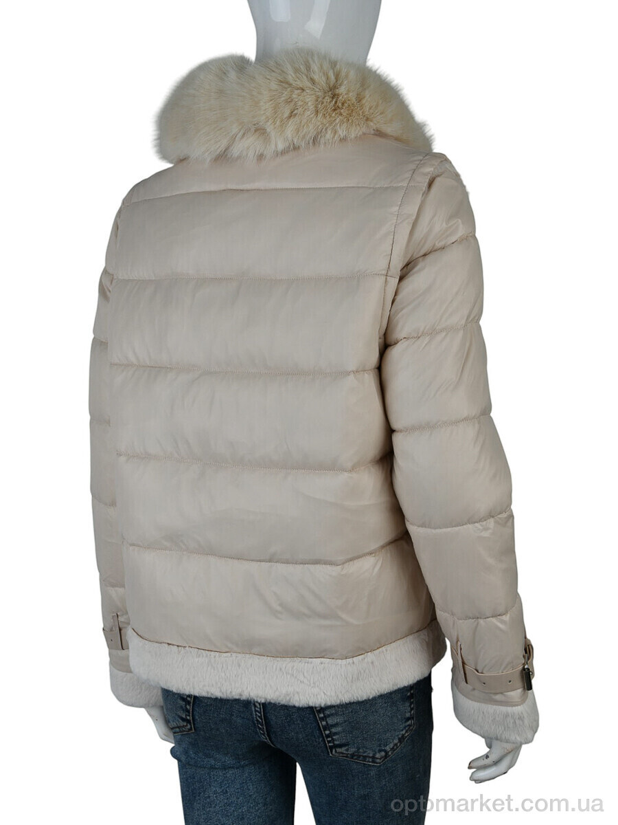 Купить Куртка жіночі 349 (12056) l.beige Yingmanya бежевий, фото 2