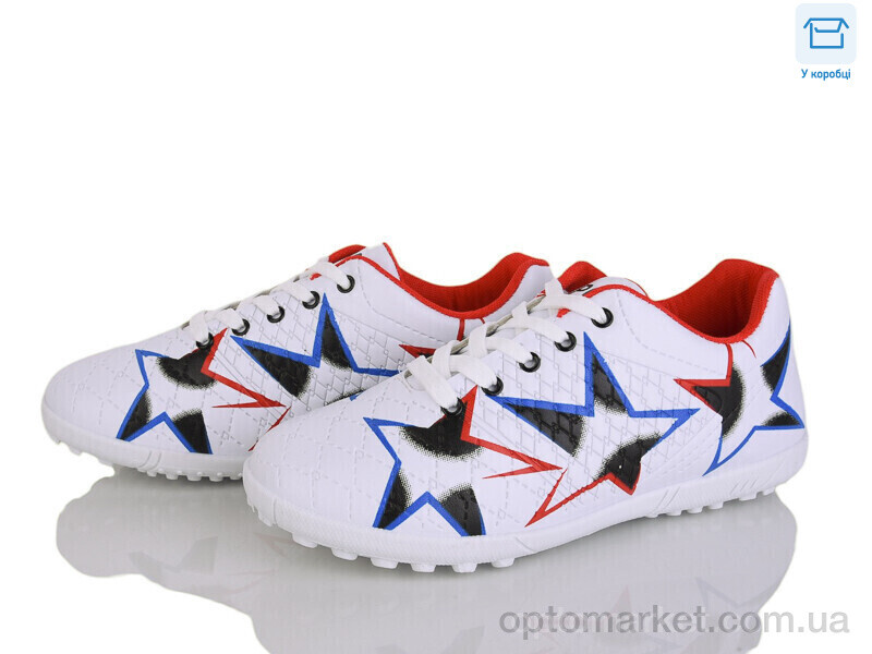 Купить Футбольне взуття дитячі 35 white Kajila білий, фото 1