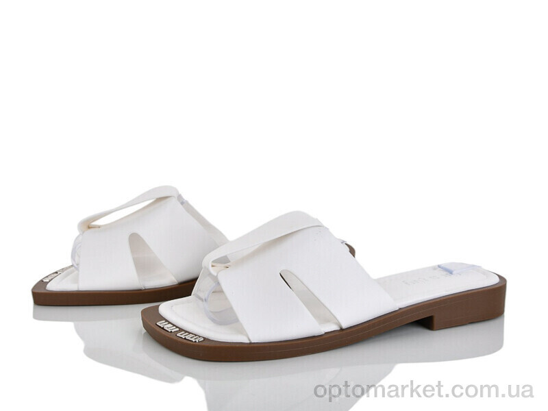 Купить Шльопанці жіночі 3552-139 LianZuXiang білий, фото 1