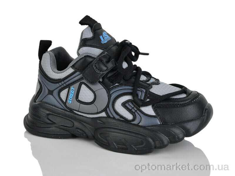 Купить Кросівки дитячі 356-3A Kimbo-o чорний, фото 1