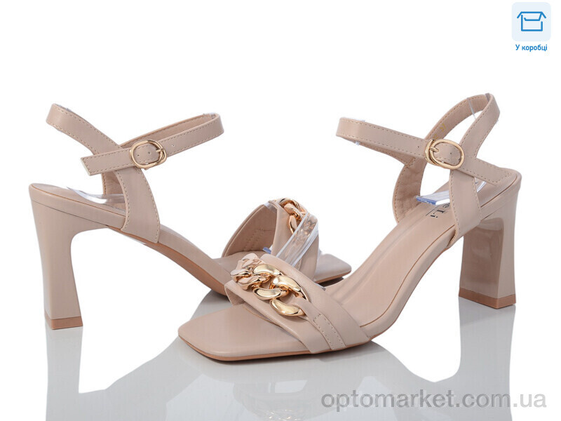 Купить Босоніжки жіночі 3564-8922-12 Mei De Li бежевий, фото 1