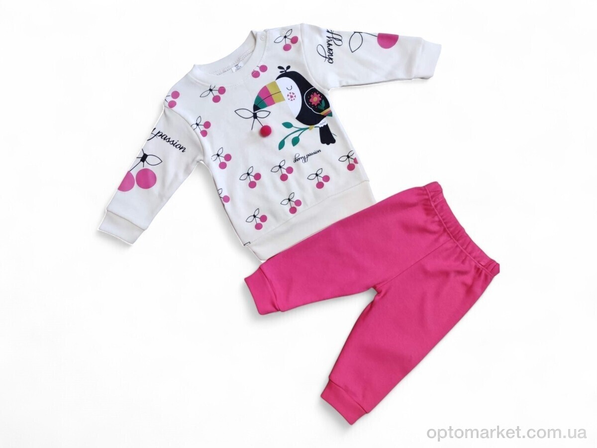 Купить Пижама дитячі 35652 малиновий реглан-штани Giddy Kids рожевий, фото 1