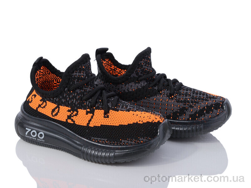 Купить Кросівки дитячі 3567-1018-6 Y.Top чорний, фото 1