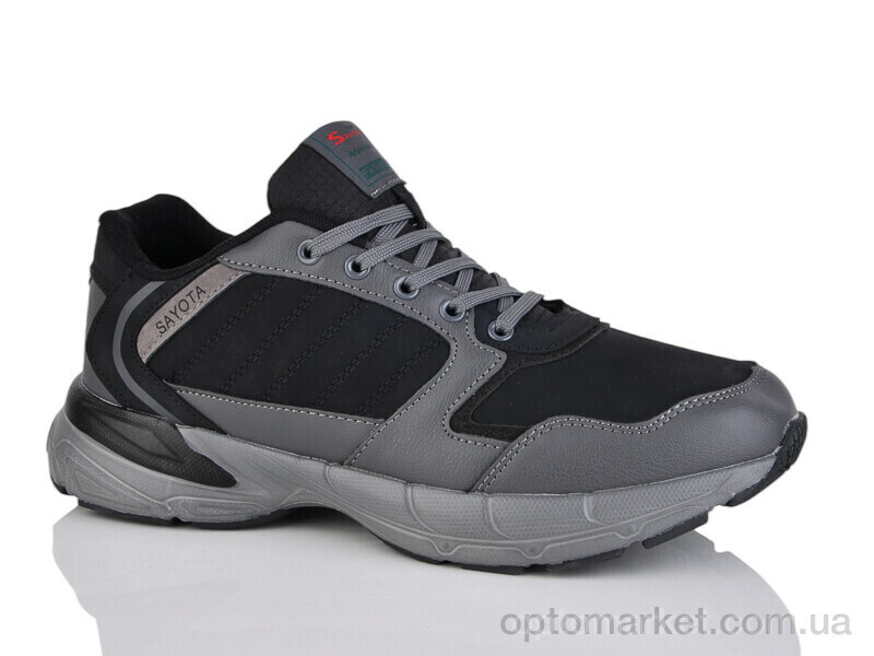 Купить Кросівки чоловічі 358-6 Sayota чорний, фото 1