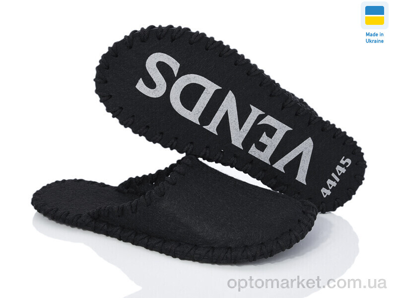 Купить Капці чоловічі 358M чорний Vends чорний, фото 1