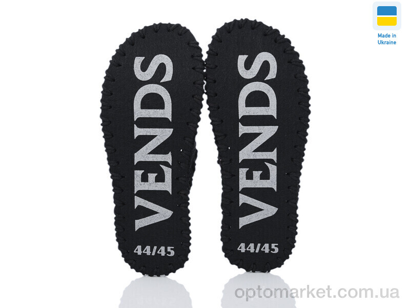 Купить Капці чоловічі 358M чорний Vends чорний, фото 3