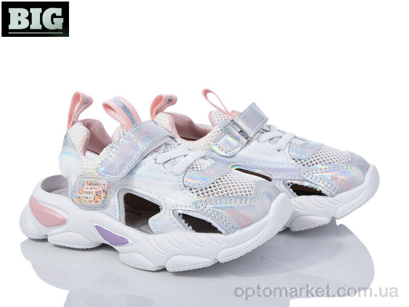 Купить Кросівки дитячі 3598-3039-6 silver Lilin білий, фото 1