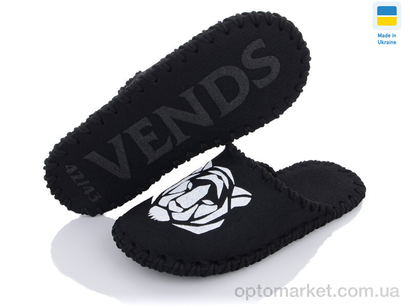 Купить Капці чоловічі 359M черный Vends чорний, фото 2