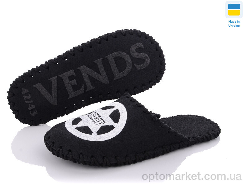 Купить Капці чоловічі 360М черный Vends чорний, фото 2