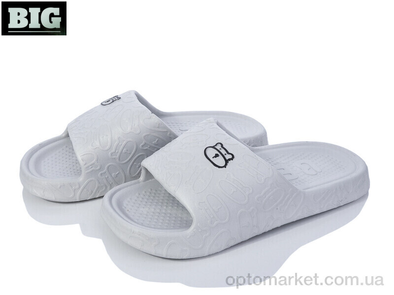 Купить Шльопанці чоловічі 3611-8556-8 grey BIG сірий, фото 1