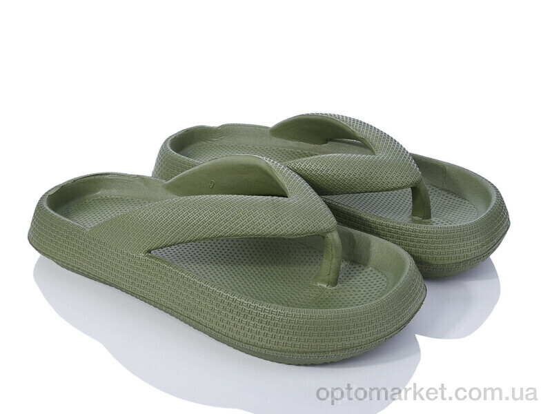 Купить Шльопанці жіночі 3612-1619 green Мир зелений, фото 1