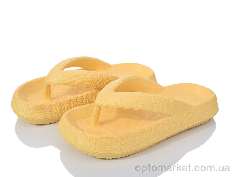 Купить Шльопанці жіночі 3612-1619 yellow Мир жовтий, фото 1