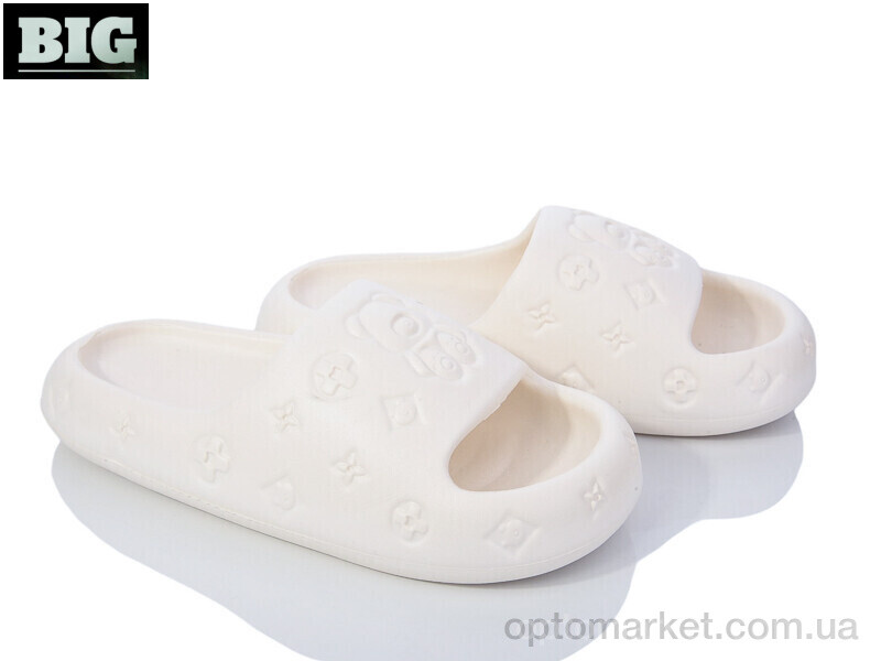 Купить Шльопанці жіночі 3613-8003 beige BIG бежевий, фото 1