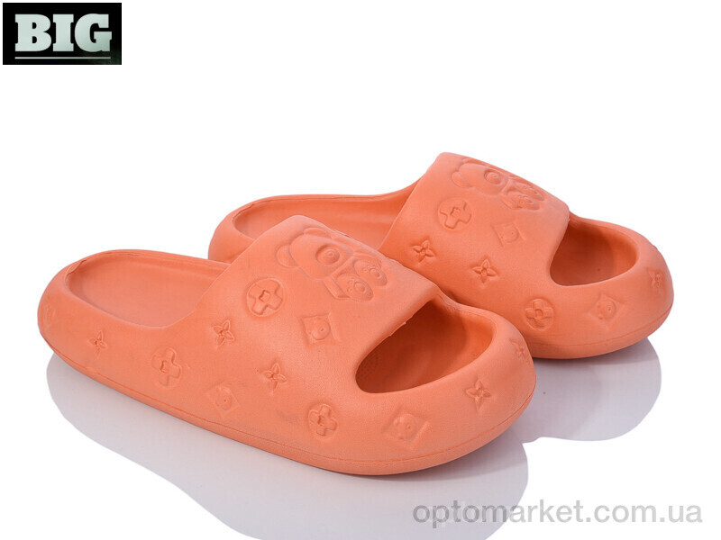 Купить Шльопанці жіночі 3613-8003 orange BIG помаранчевий, фото 1
