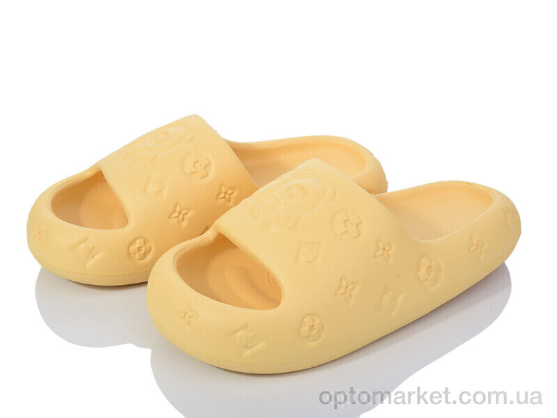 Купить Шльопанці жіночі 3613-8003 yellow Мир жовтий, фото 1