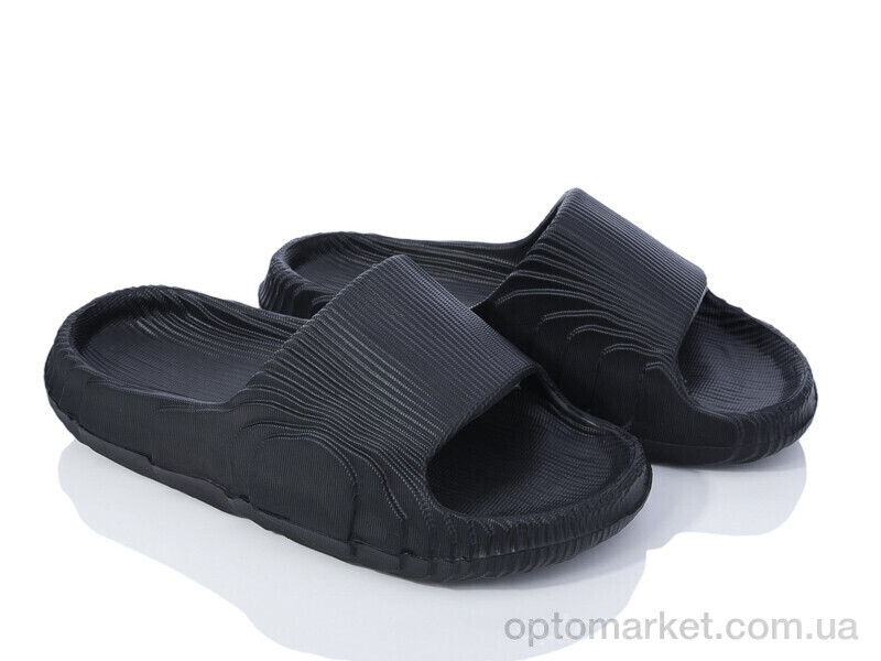 Купить Шльопанці жіночі 3613-8005 black Мир чорний, фото 1