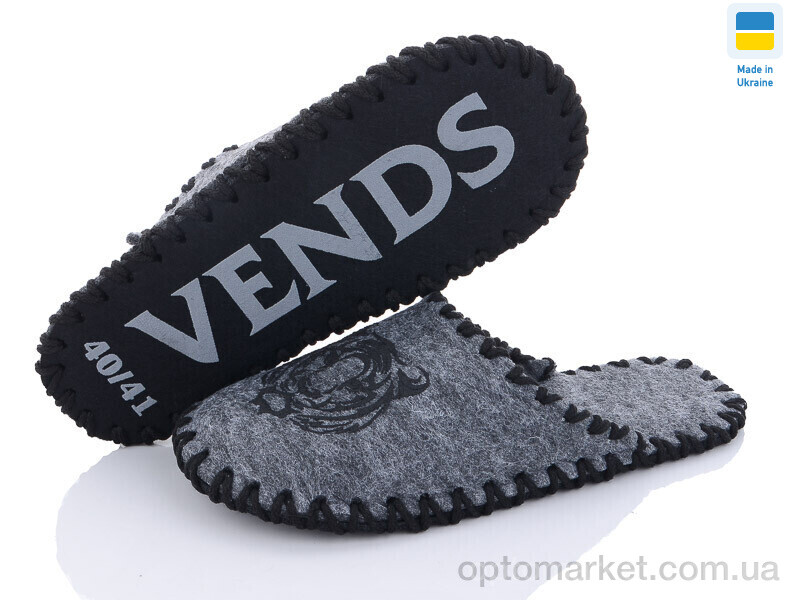 Купить Капці чоловічі 362 сірий Vends сірий, фото 1