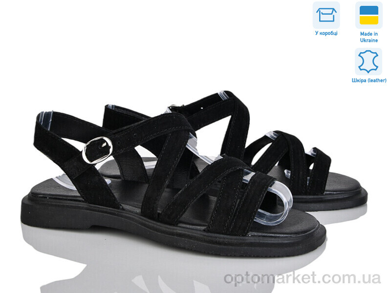 Купить Босоніжки жіночі 3645-1 Ailinda чорний, фото 1