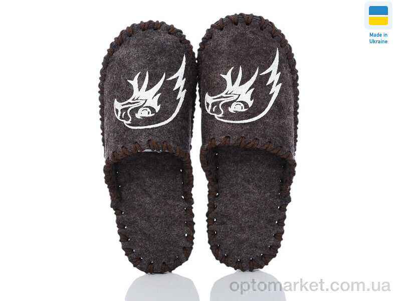 Купить Капці чоловічі 365M коричневий Vends коричневий, фото 2