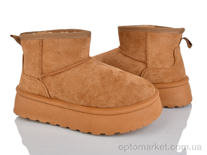 Купить Уги жіночі 367-239 Бабочка-Mengfuna-AESD camel, фото 1