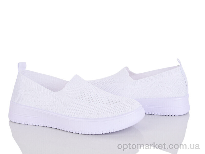 Купить Сліпони жіночі 368-258 Бабочка-Mengfuna-AESD білий, фото 1