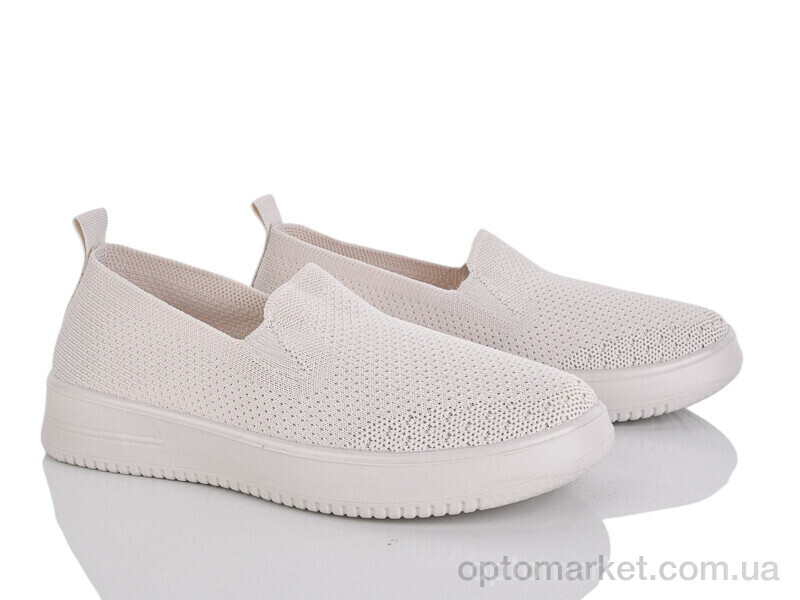 Купить Сліпони жіночі 368-271 Бабочка-Mengfuna-AESD бежевий, фото 1