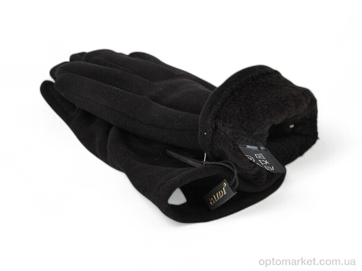 Купить Рукавички жіночі 37-3 пальто black Paidi чорний, фото 2