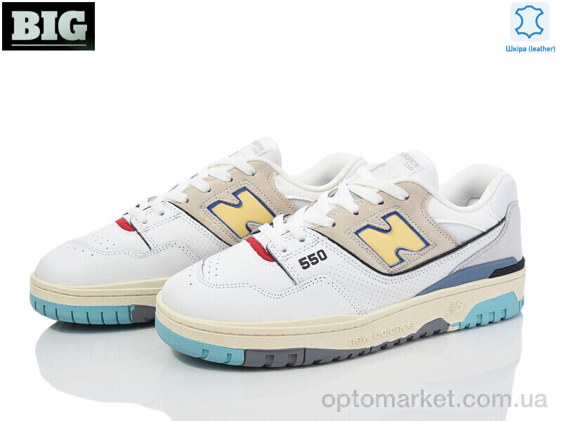 Купить Кросівки чоловічі 3704-A550-7 N.w balance сірий, фото 2