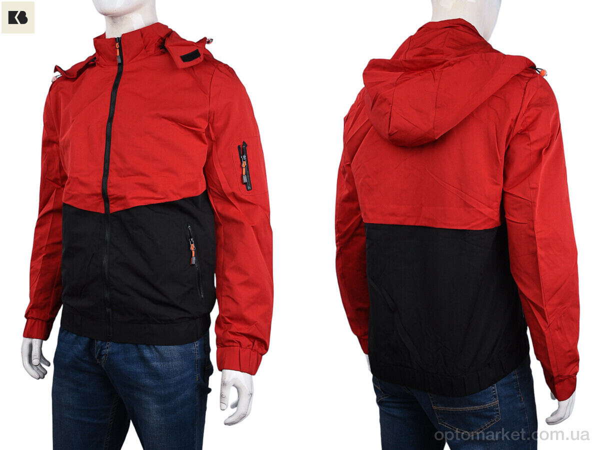 Купить Куртка чоловічі 3706-B21031-1 red Kadengqi червоний, фото 3