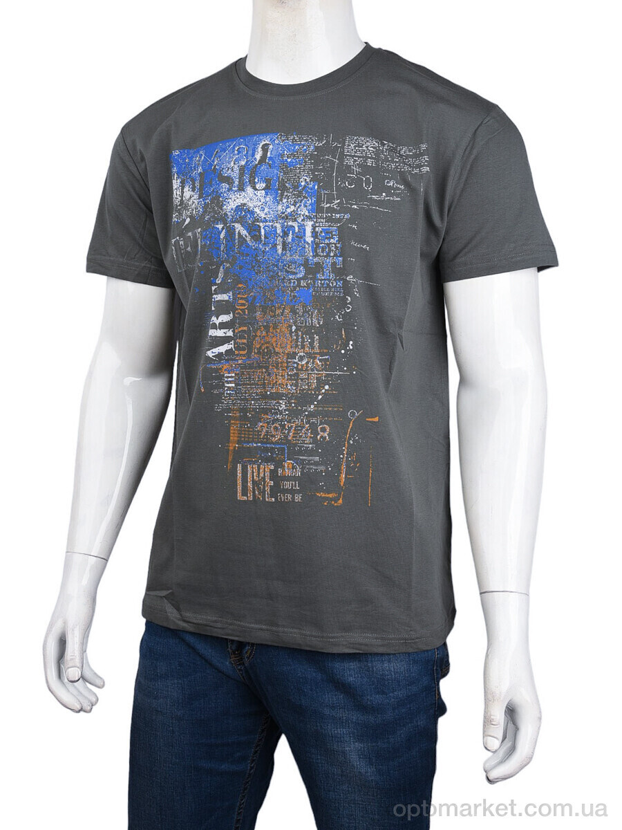 Купить Футболка чоловічі 3707-0057-3 khaki Daniel Jones хакі, фото 1