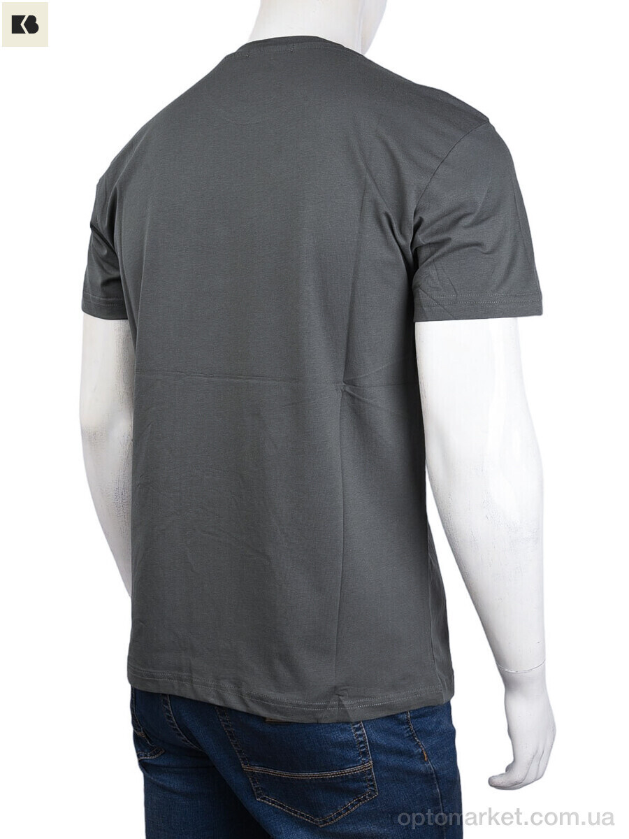 Купить Футболка чоловічі 3707-0057-3 khaki Daniel Jones хакі, фото 2