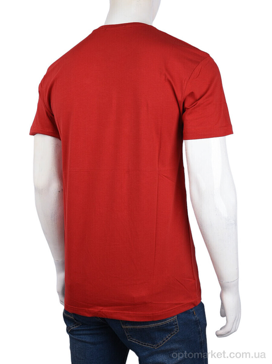 Купить Футболка чоловічі 3707-0058-3 red Daniel Jones червоний, фото 2