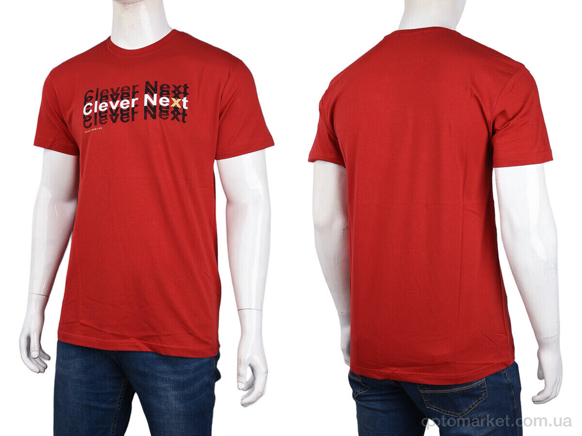 Купить Футболка чоловічі 3707-0058-3 red Daniel Jones червоний, фото 3