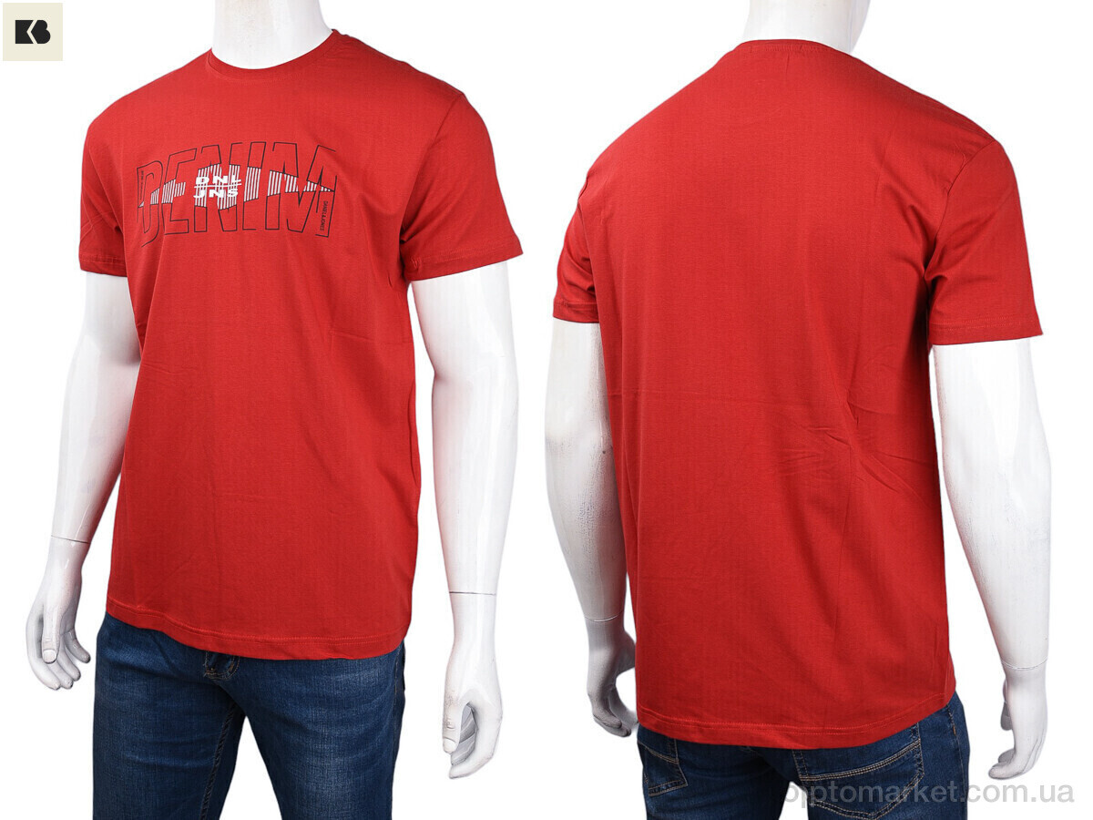 Купить Футболка чоловічі 3707-0064-2 red Daniel Jones червоний, фото 3