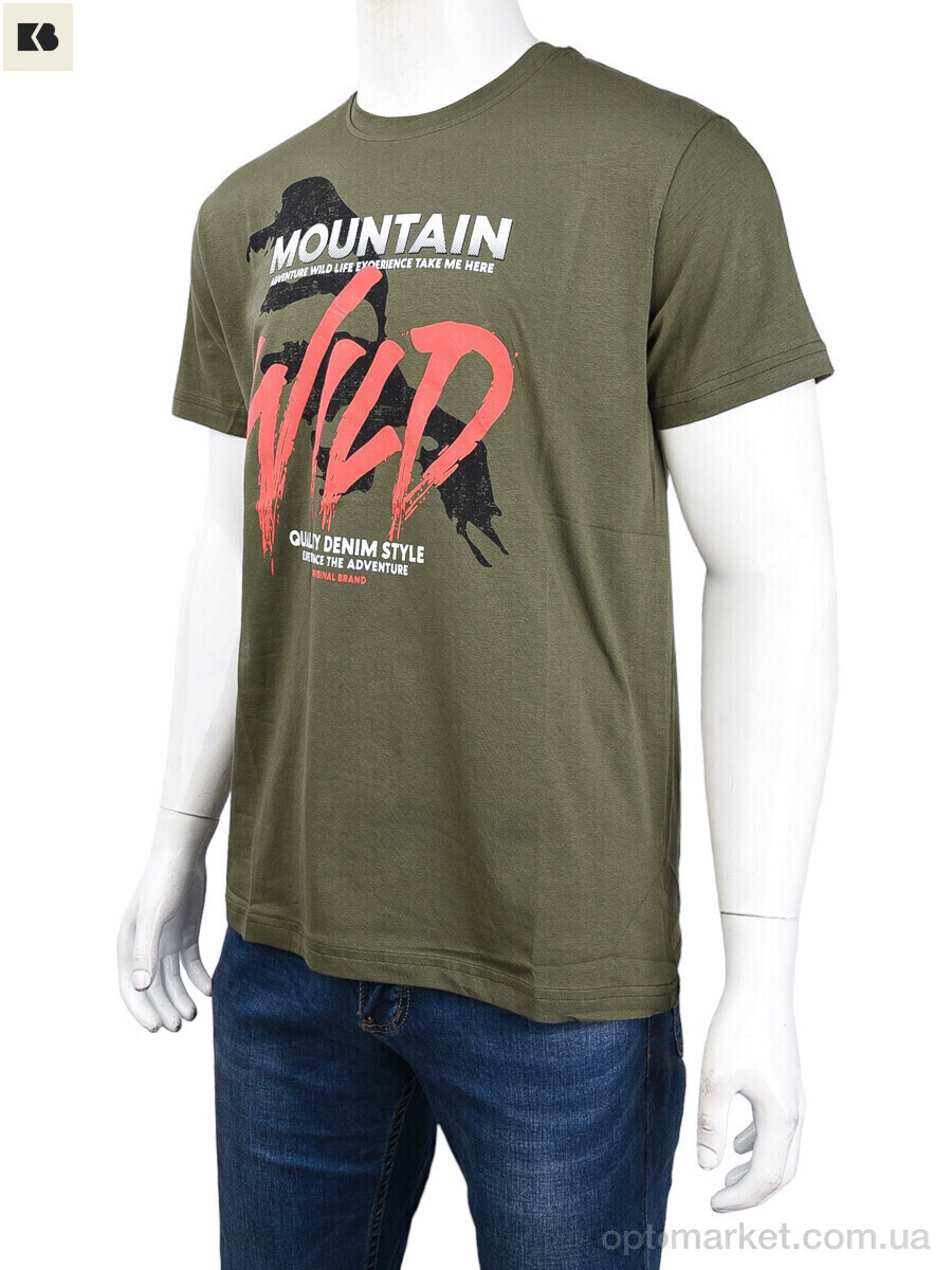 Купить Футболка чоловічі 3707-0085-2 green Daniel Jones зелений, фото 1