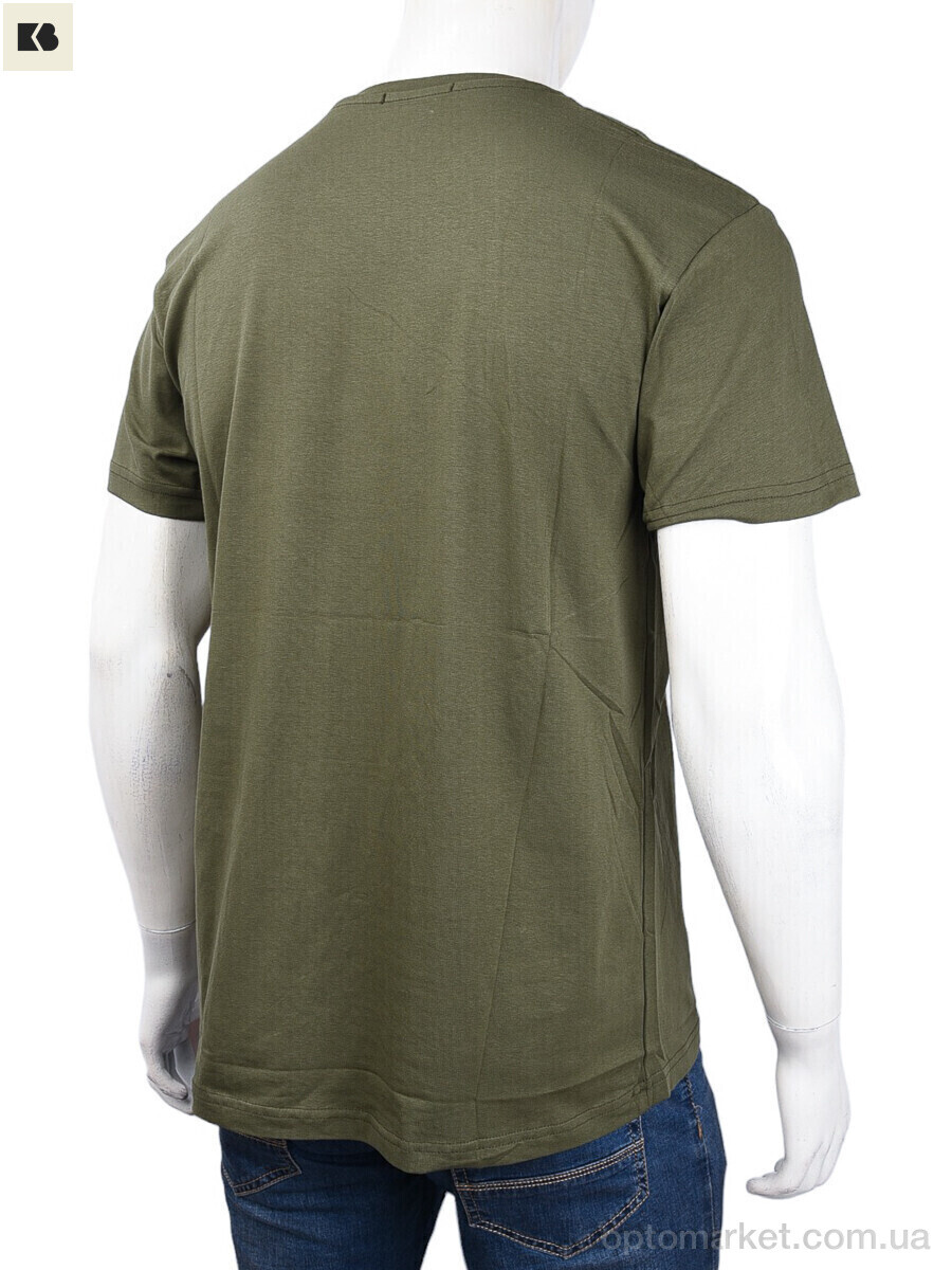 Купить Футболка чоловічі 3707-0085-2 green Daniel Jones зелений, фото 2