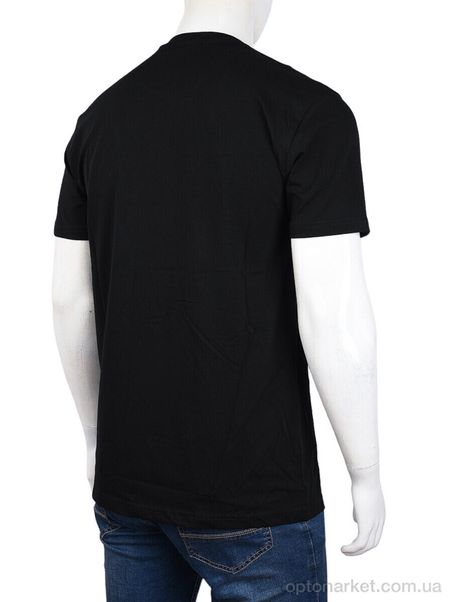 Купить Футболка чоловічі 3707-0091-1 black Daniel Jones чорний, фото 2