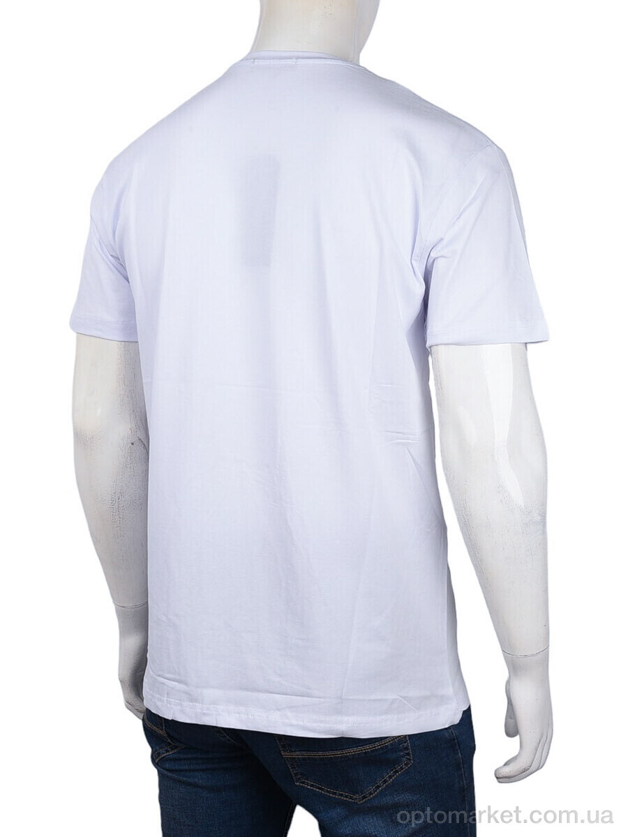 Купить Футболка чоловічі 3707-0091-4 white Daniel Jones білий, фото 2