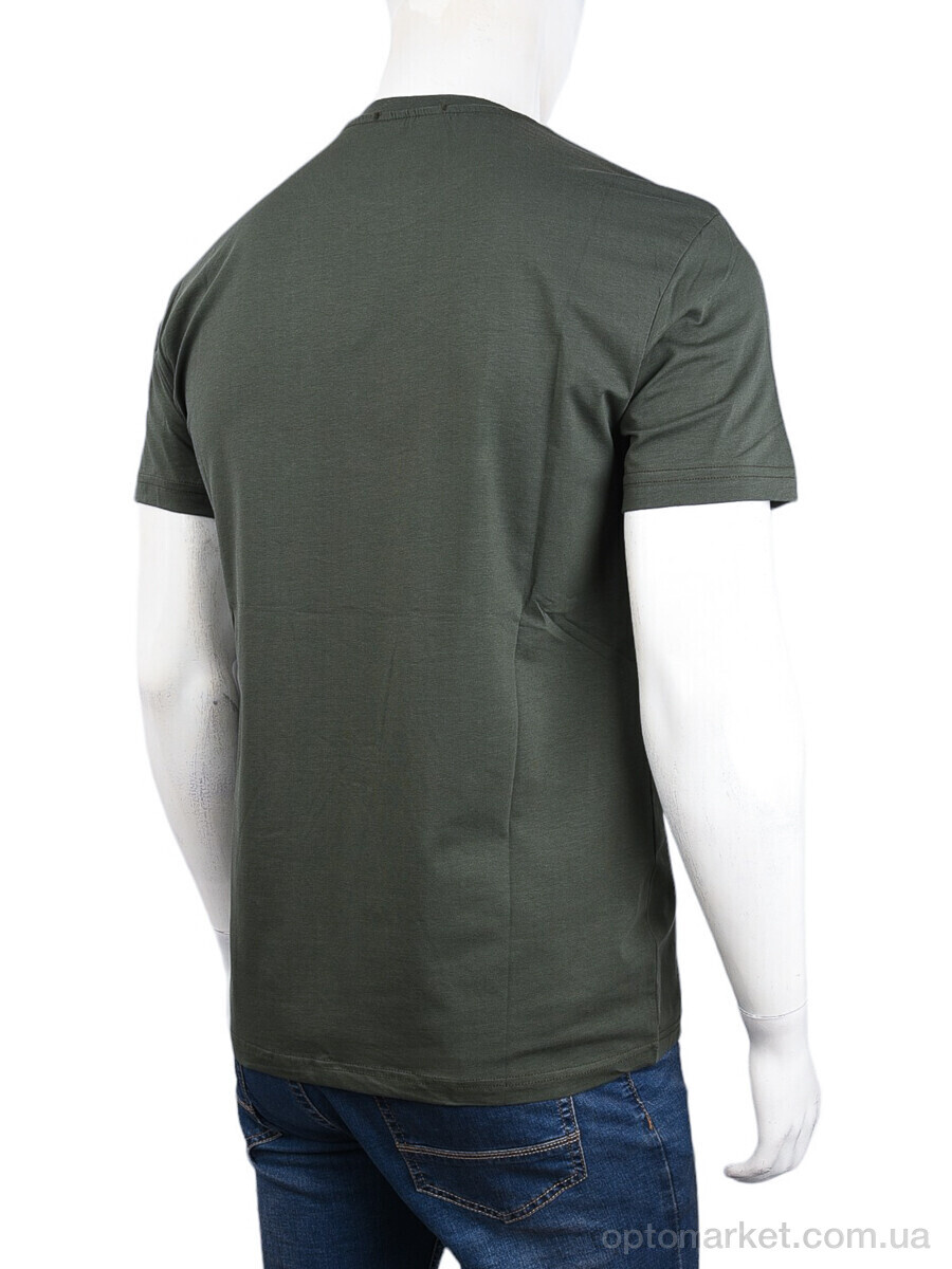 Купить Футболка чоловічі 3707-056-1 green Daniel Jones зелений, фото 2