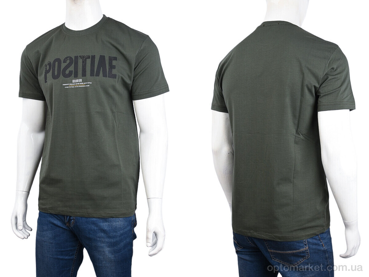 Купить Футболка чоловічі 3707-056-1 green Daniel Jones зелений, фото 3