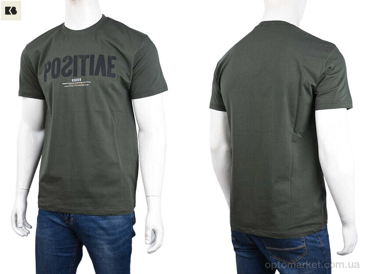 Купить Футболка чоловічі 3707-056-1 green Daniel Jones зелений, фото 3