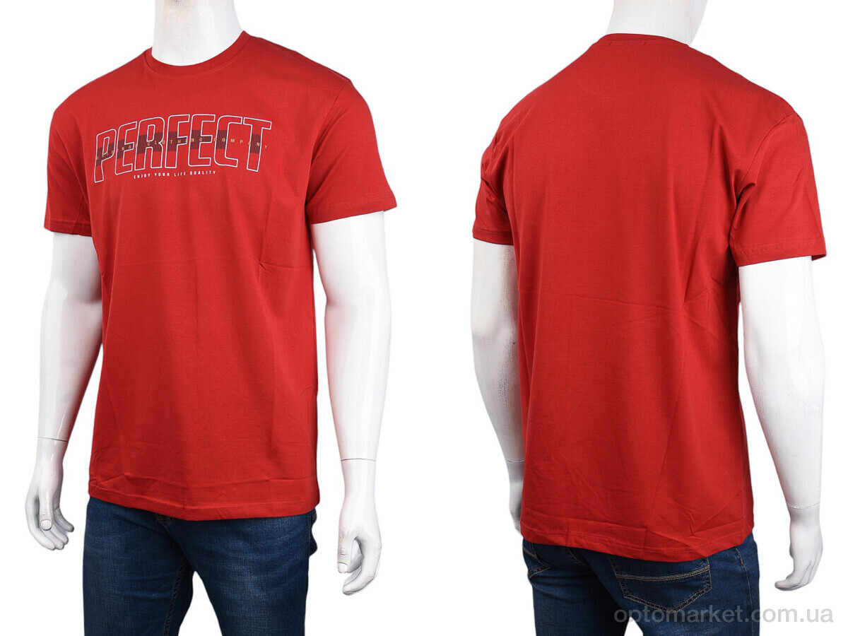 Купить Футболка чоловічі 3707-068-2 red Daniel Jones червоний, фото 3