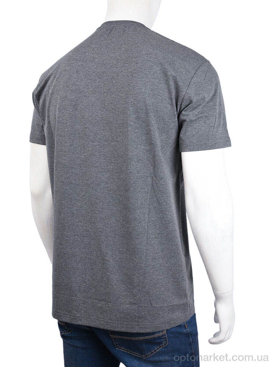 Купить Футболка чоловічі 3707-087-3 grey Daniel Jones сірий, фото 2