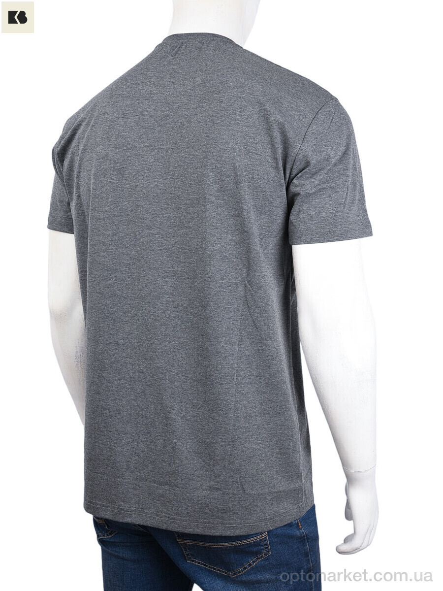 Купить Футболка чоловічі 3707-087-3 grey Daniel Jones сірий, фото 2